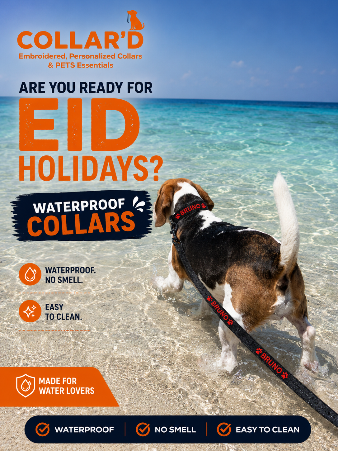 Waterproof Dog Collar