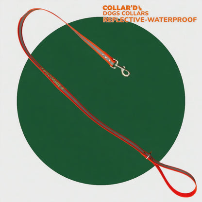 REFLECTIVE WATERPROOF LEASHES 1.5/2.5 CM WIDTH - LENGTH: 120 CM