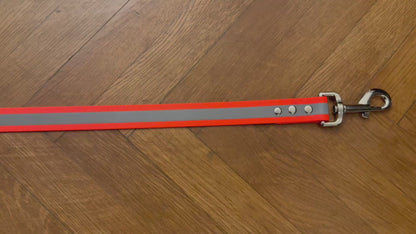 REFLECTIVE WATERPROOF LEASHES 1.5/2.5 CM WIDTH - LENGTH: 120 CM
